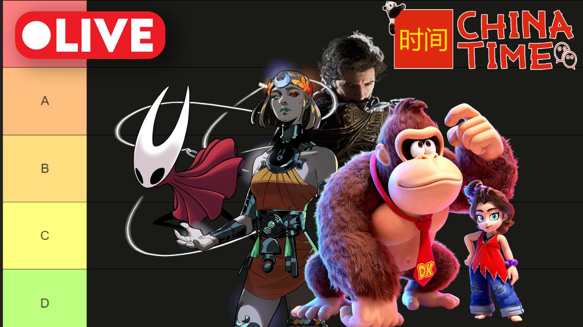 TeamJapanTime's tweet image. CHINA TIME [JAPAN TIME PODCAST #217]
2025 VIDEO GAME TIER LIST

CAST: TBD

LIVE 12/29 @ 5 PM PT: 
youtube.com/live/uYHQ9leS0…
#JAPANTIME