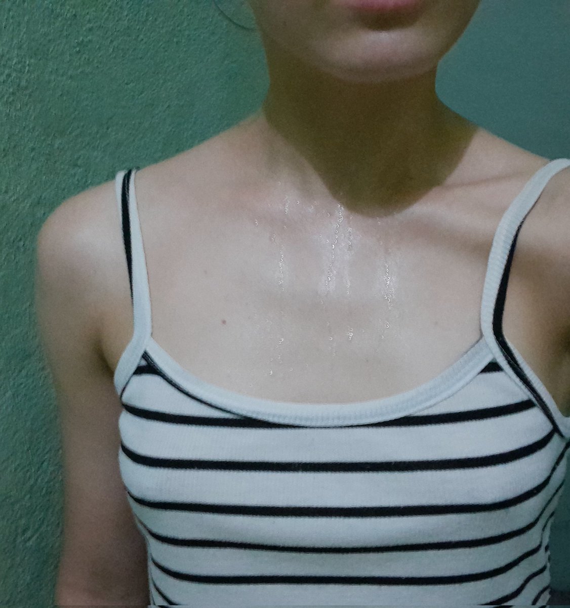Tá tão calor na minha cidade q menos de 20min de escada e já estou enxarcada