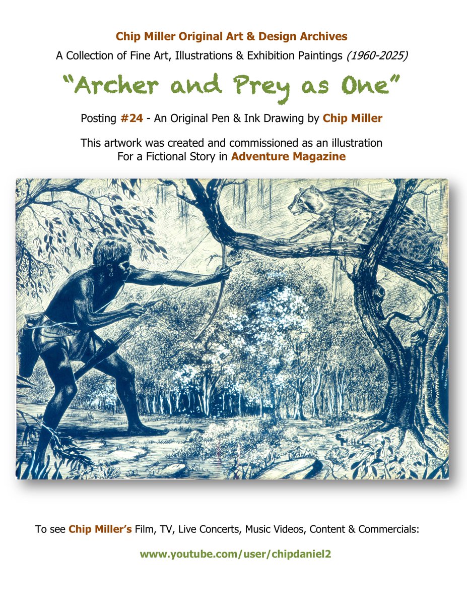 ChipDCAM's tweet image. Original artwork by filmmaker, screenwriter &amp;amp; recording artist, Chip Miller.