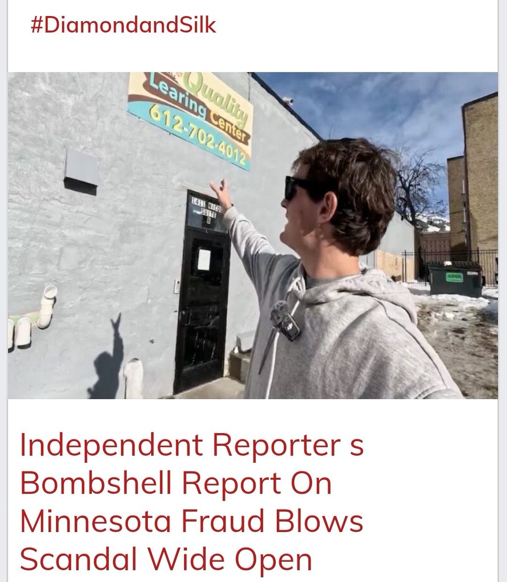 Independent Reporter’s Bombshell Report On Minnesota Fraud Blows Scandal Wide Open.