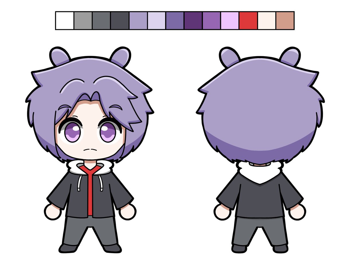 A scuffed reference sheet I made for myself.