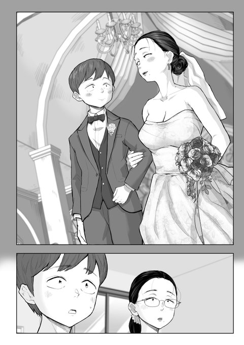 ・・・で歳の差夫婦の出来上がりです。
この幸せいっぱいの夫婦が・・・ 