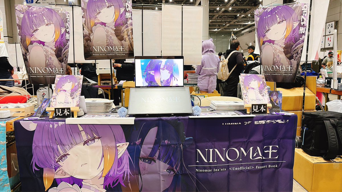 C107 セッティング完了です！！！٩(๑❛ᴗ❛๑)۶ よろしくお願いします！！！