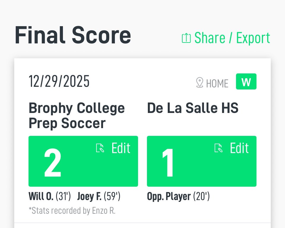 Brophy Athletics tweet media