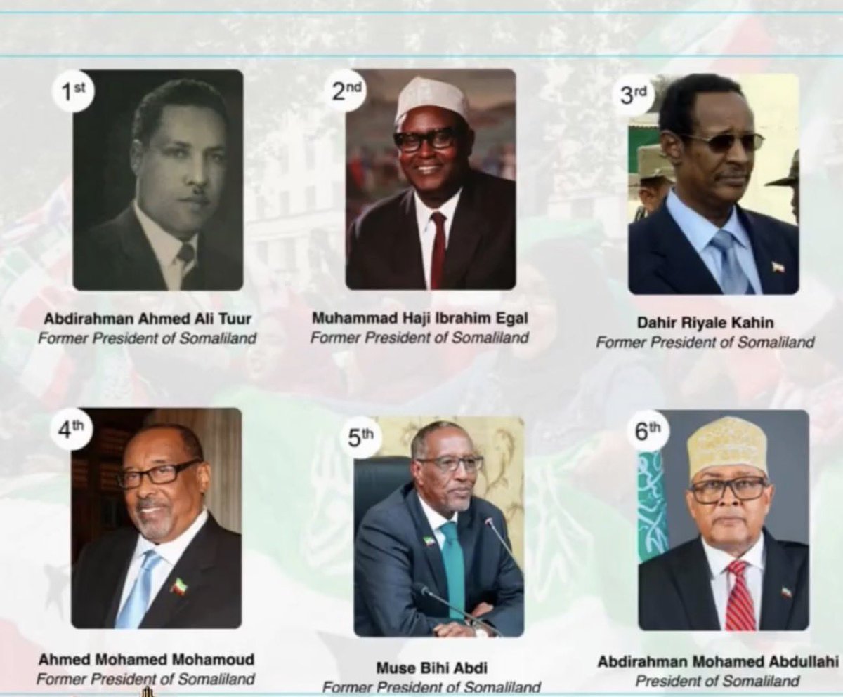 somalilandusa's tweet photo. The President of Djibouti who is essentially a dictator Ismail Omar Guileh has been ruling Djibouti over the last 20+ years Somaliland had six Presidents elected by the people over the same period. You wonder what scares him most that Berbera port defeats Djibouti port or people in Djibouti would like the Somaliland democracy and strongly challenge his administration, or both?