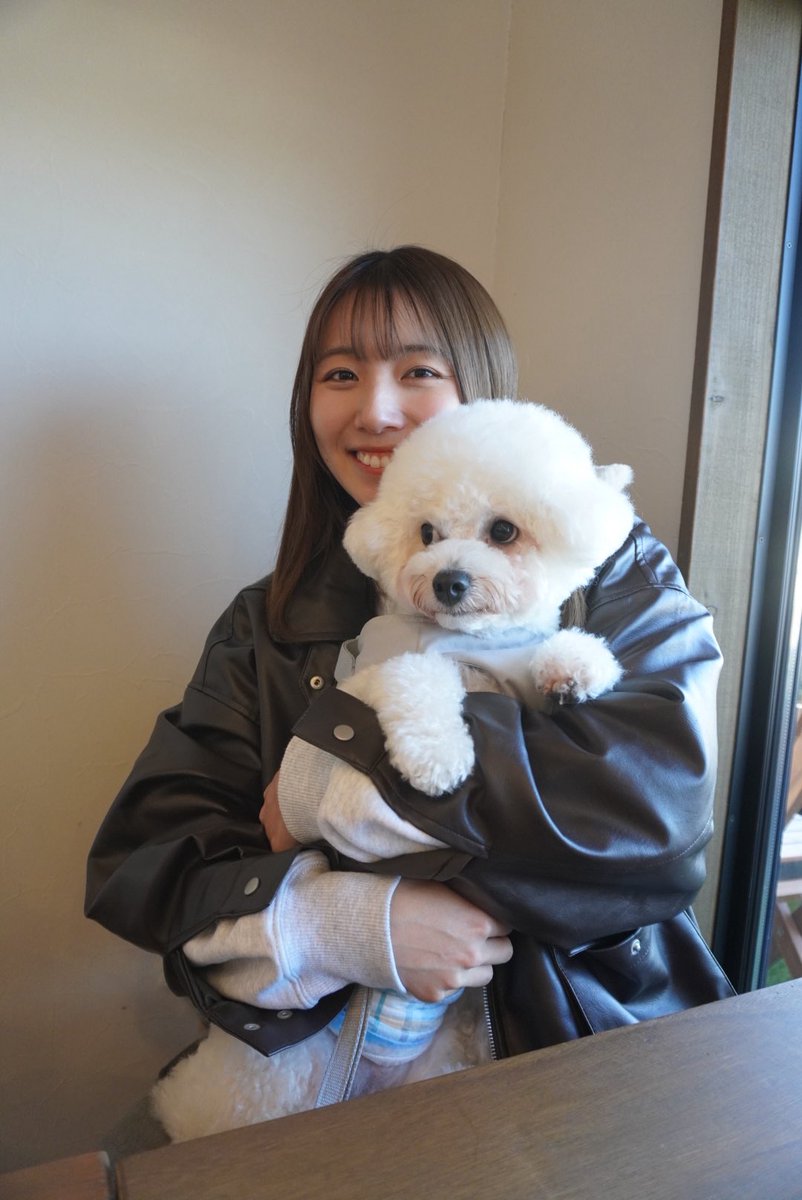 maccha_ponkotsu's tweet photo. ペット可のカフェがもっと増えたらいいのになぁ🐶✨️ https://t.co/eq8SHDx5Ws