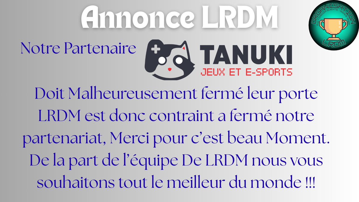 LRDM07's tweet image. MERCI POUR TOUT !!!