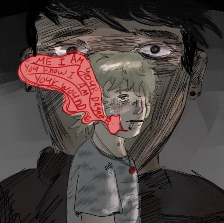 CoffinKiss_'s tweet photo. Ugly art bc I’ve been obsessing over backslide #BACKFLIPSFORBACKSLIDE https://t.co/dAP1zTUy0W