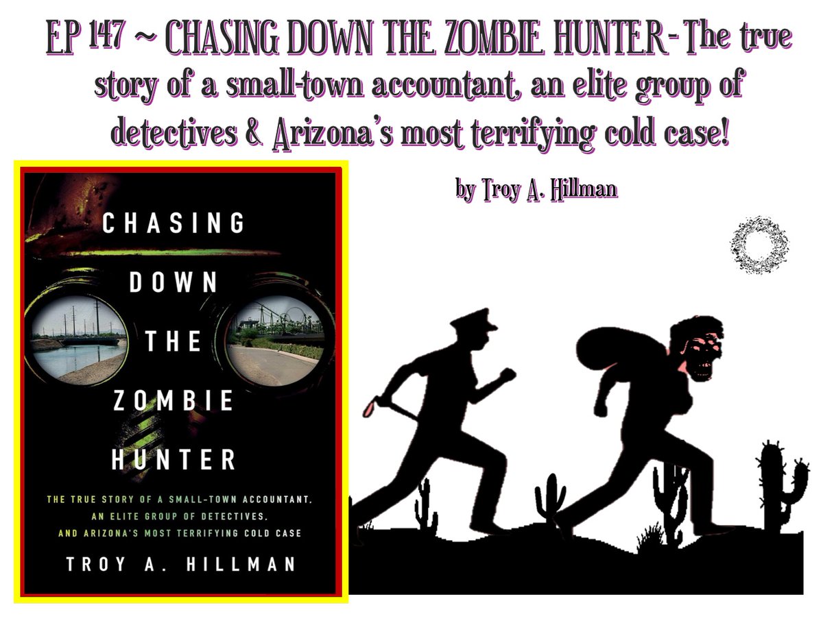 shelf_club's tweet photo. Ep 147: Chasing Down the  Zombie Hunter is about justice. Try the new trilogy! Let's get an elusive serial killer! 🧟‍♂️🏃🏻‍♂️
https://t.co/P5vFzt9qas 🎧
#truecrimebook #storytelling #newepisode #truecrimepodcast #podcast #BookClubVibes #bookclubcommunity #BookSpotlight #iRead4U