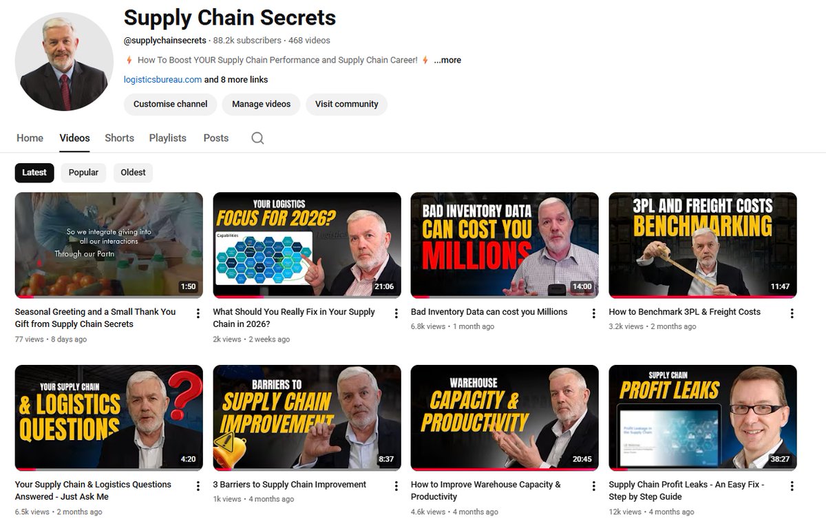 Rob O'Byrne - Logistics Bureau - Consultants tweet media