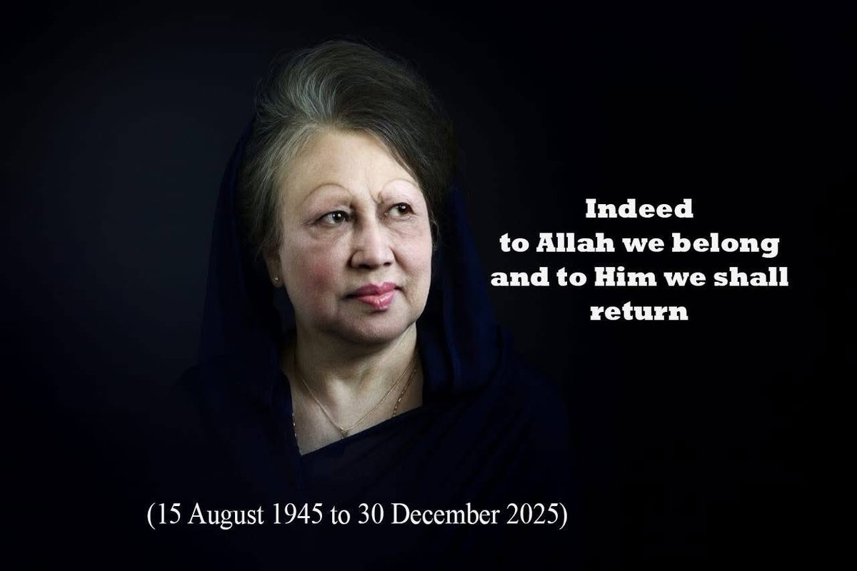 I share the grief of the many millions of Bangladeshis at home and abroad who mourn the passing of former Prime Minister Begum Khaleda Zia.  She lived an extraordinary life and was a symbol of hope and resilience for many at their darkest times.  May she rest in peace.