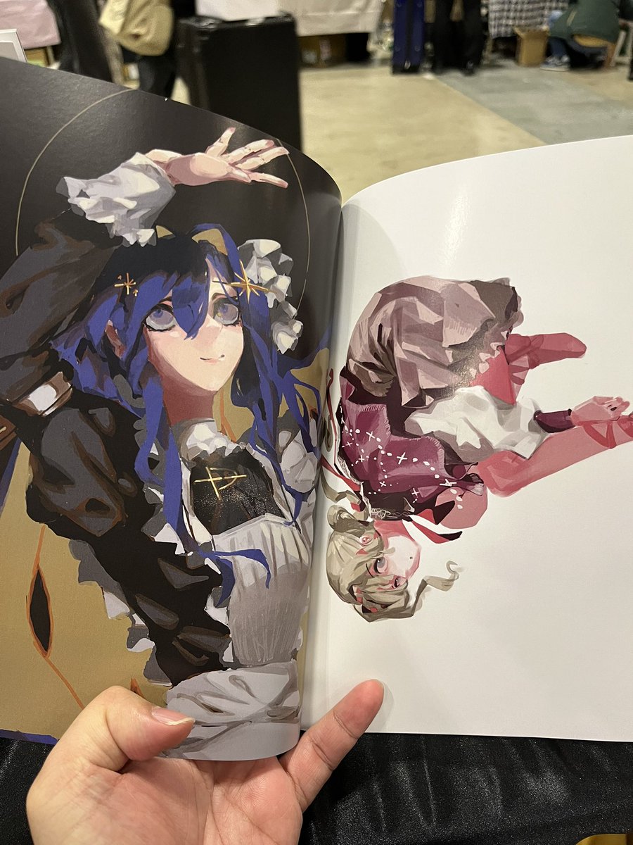 Dieletze's tweet photo. Final booth of the year at Comiket!

I would like to meet the fans of #Reverse1999 from all over the world!

#C107 #リバース1999 https://t.co/F8wCe4ziVl