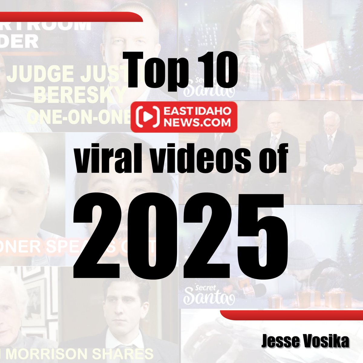 EastIDNews's tweet photo. East Idaho News YouTube videos received more than 75 million views in 2025. From inside courtrooms to Secret Santa surprises, the year was filled with dramatic moments and heartfelt tears.
https://t.co/ui379meiJc
#eastidahonews #top10list https://t.co/fDiUeCviJT