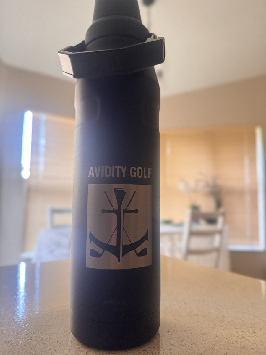 AvidityGolf's tweet image. Sick @StanleyBrand bottle with the logo for Christmas! #notasponsor 
#GolfWithPassion