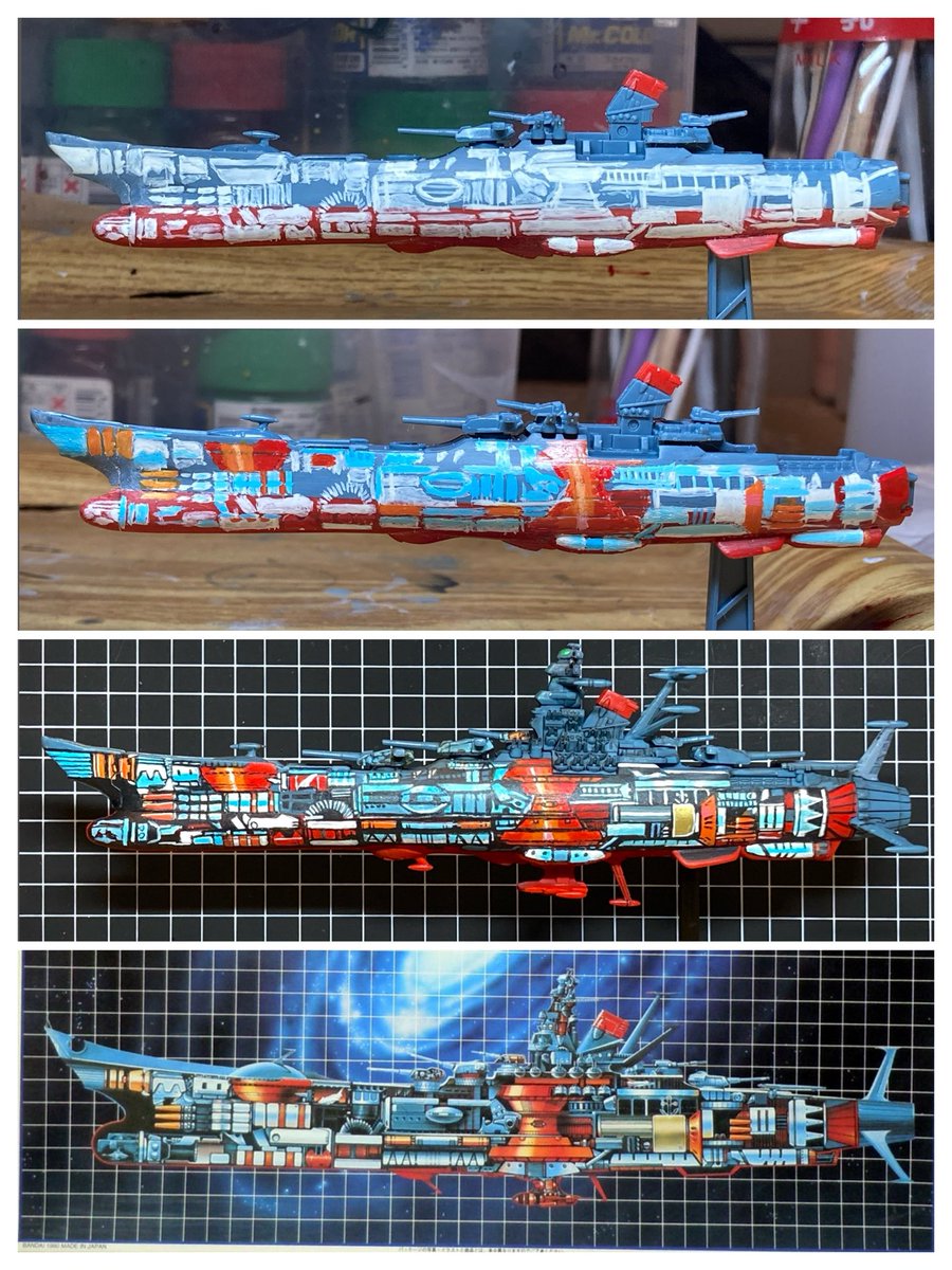 実物を観てくれた時の反応も含めて、
とても楽しかったです😆

#今年いちばん作ってて楽しかった模型はこれ