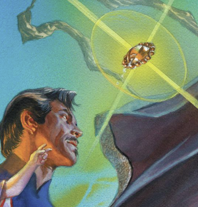 MysticalMe337's tweet photo. Looking at the cover of Doctor Strange #18 and zooming in...the Eye of Agamotto is crying. It has to leave Stephen and it's looking back at him while floating away and crying. Agh. My heart.😢 https://t.co/HWuIIbrVLX