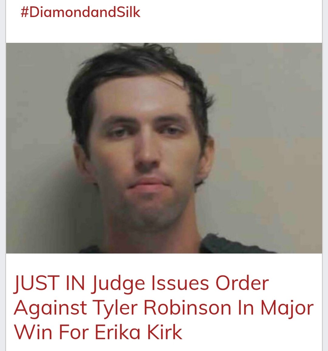 JUST IN: Judge Issues Order Against Tyler Robinson In Major Win For Erika Kirk.