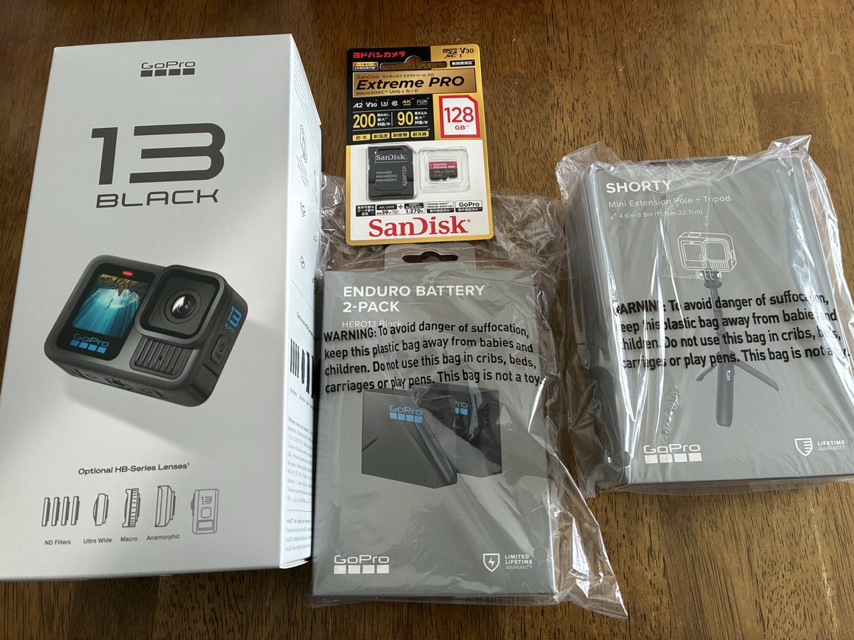 47wk23's tweet photo. ヨドバシのお年玉箱、届いた！
#ヨドバシカメラ
#2026お年玉箱
#GoPro https://t.co/rdXyz6zviD
