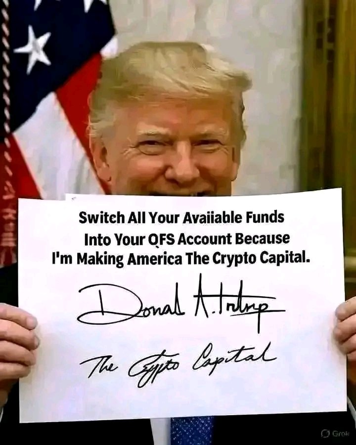 DrCharlieW96078's tweet photo. The best thing to do with your money is to switch to the Quantum Financial System
(QFS) by securing and converting your funds to XLM and XRP ISO20022 QFS digital assets which is backed by gold and silver and will be the new legal tender after the crash.. https://t.co/OFmQNvpsse