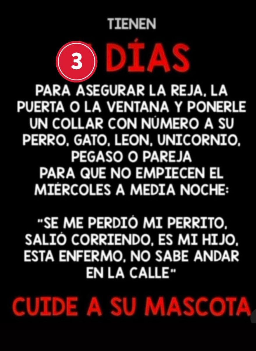 📣📣📣
IMPORTANTE👇
Difundir!