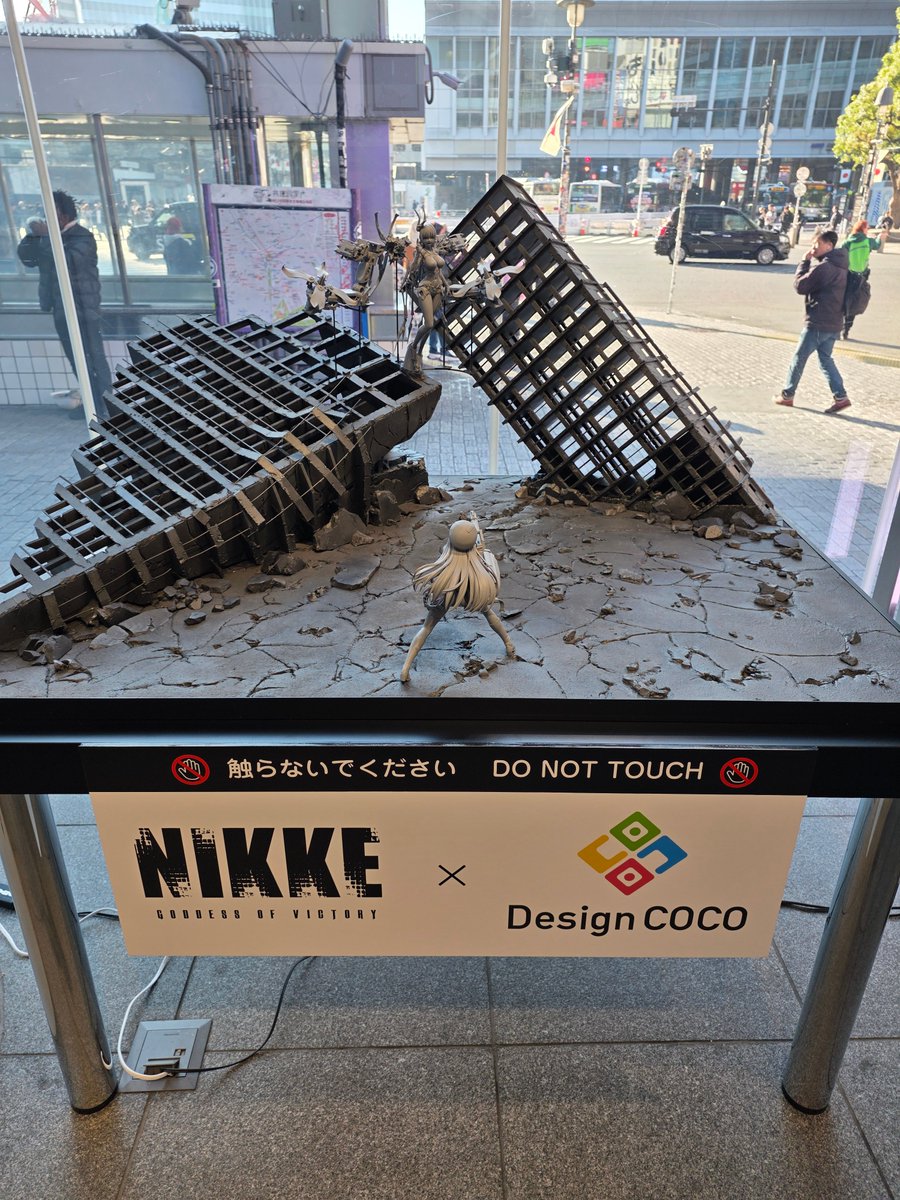 y*u様 ブレゲ　非売品　オブジェ グレー原型展示中❗ ＼ 勝利の女神：NIKKE #ラピ：レッドフード