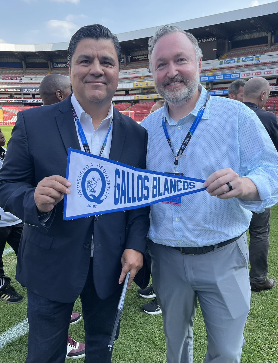 Lo comentamos el sábado en radio. 
Mr. <a href="/MarcESpiegel/">Marc Spiegel</a> es quizá uno de los personajes del 2025 en Querétaro.