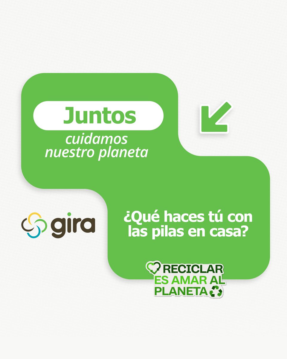 Hoy te compartimos un eco tip para cuidar el planeta y reducir nuestro impacto. 🌍

👉 ¿Sobre qué otros residuos te gustaría aprender?