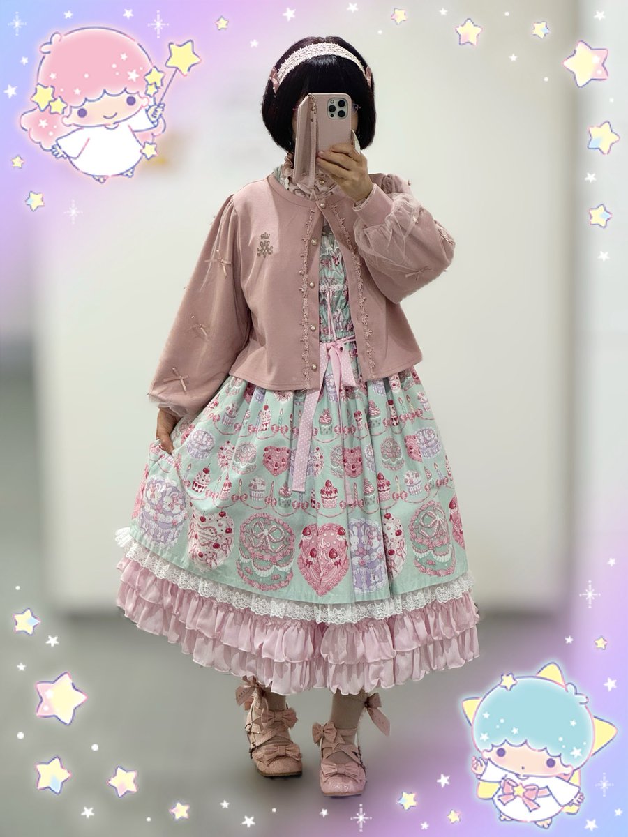 🩰ྀིカチューシャ、カーディガン、ソックス (しまむら青木美沙子さん