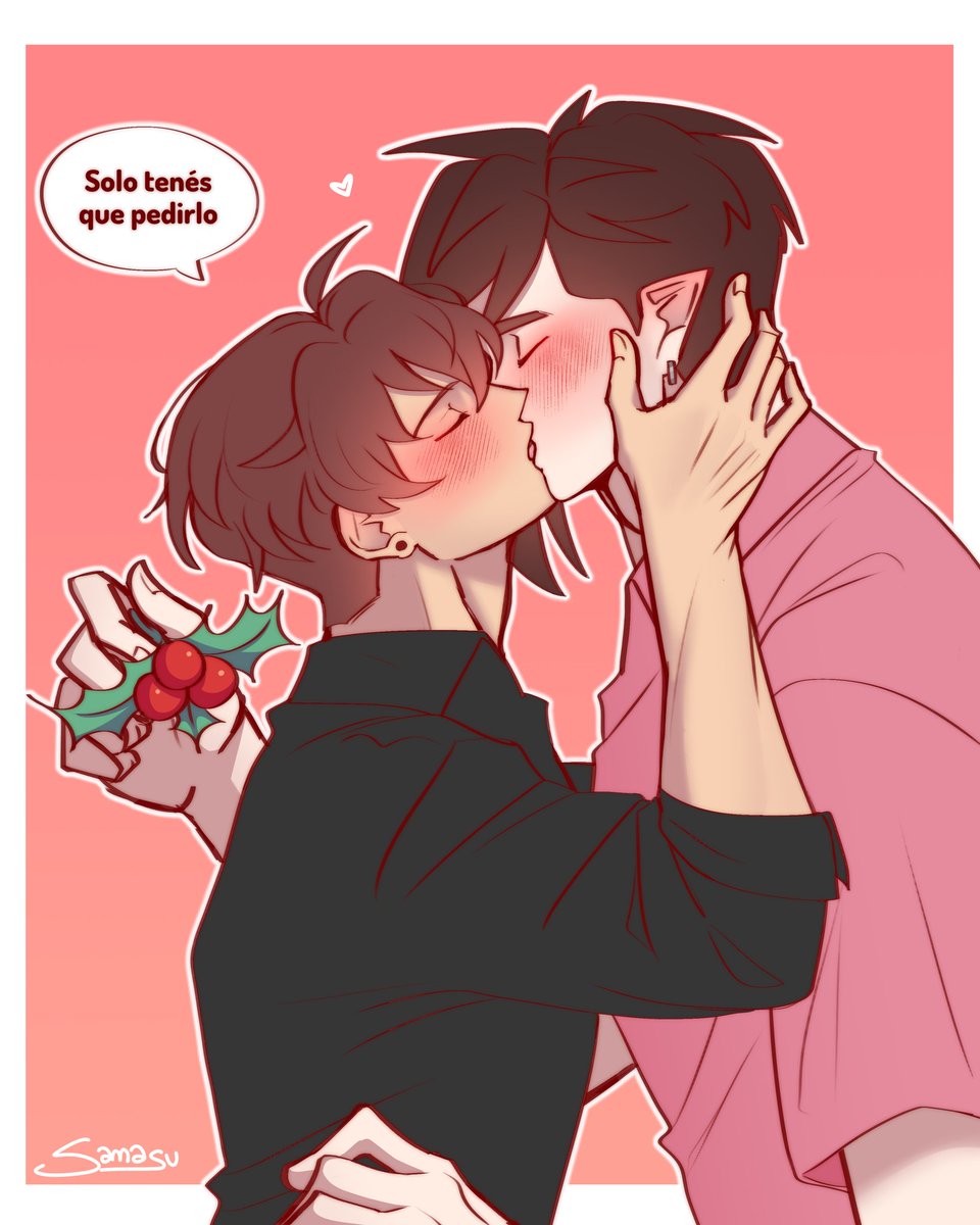 Me había quedado con las ganas de dibujar el muerdago 😔✨️

#originalcharacter #bl #boyslove #CalebVatore