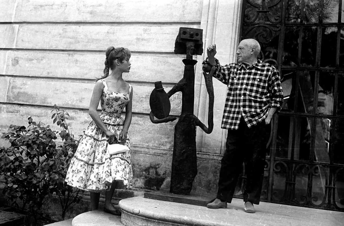 Brigitte Bardot, Pablo Picasso