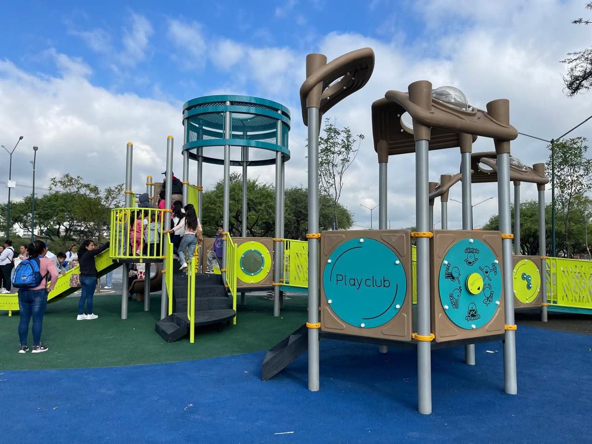 #AvanzaLeón La ciudad sigue construyendo un legado verde, este año se abrió la nueva extensión del Parque Metropolitano Eliseo Martínez, con lo que se suman más espacios de convivencia para las familias🌳🛝🍀.

#Obras2025
