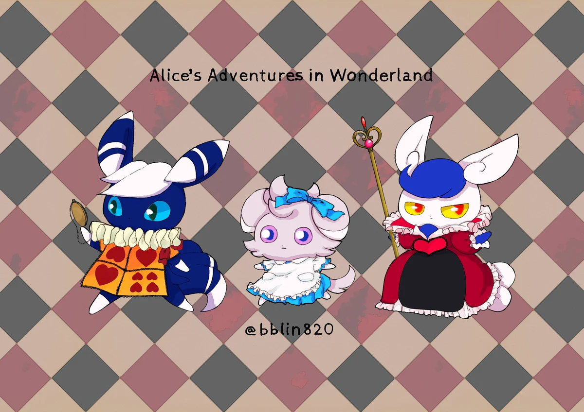 りん様♡ りん auf X: „🃏 ﾆｬｽﾊﾟｰ ♥️ﾆｬｵﾆｸｽ 🃏 Oh dear! Oh dear! I shall be