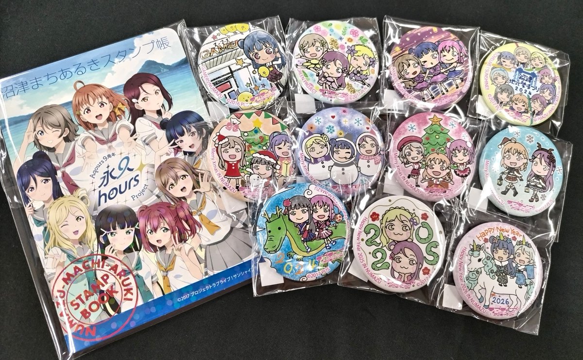 グッズ】 ラブライブ！サンシャイン!! 沼津まちあるき 缶バッジ