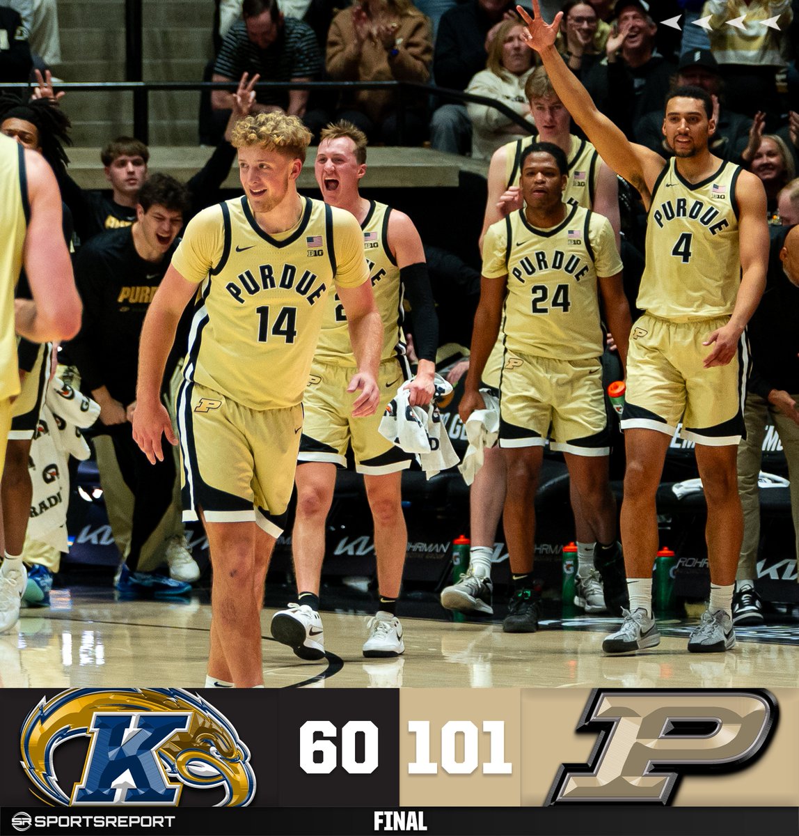 BOILERS WIN!!! Purdue demolishes Kent State to improve to 12-1!!