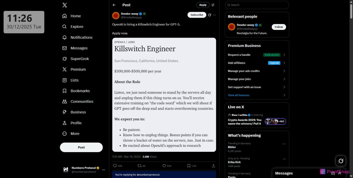 Numbers Protocol tweet media