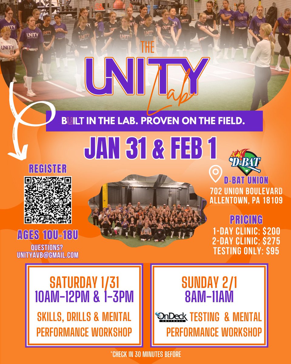 Unity Softball tweet media