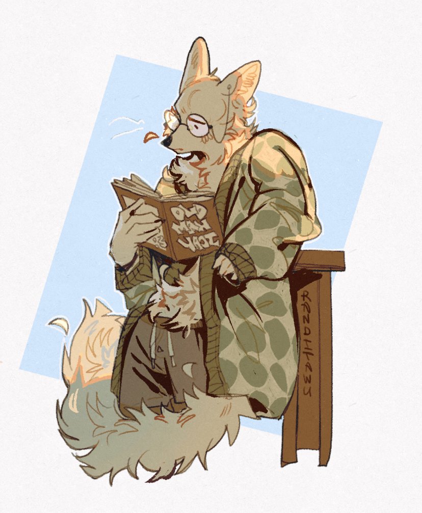 sometimes all you need is a feature-less library wolf