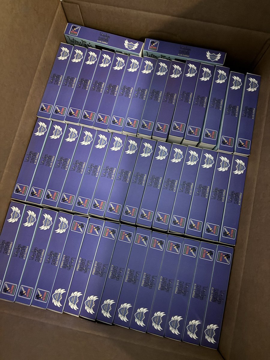 I spent countless hours putting together about 1,000 copies of Winsley’s Guardian for the N64. Needless to say we are stocked! I’ve been shipping our Kickstarter backers first but after those are done you can buy a copy from our website GuardianGamesStudio.com