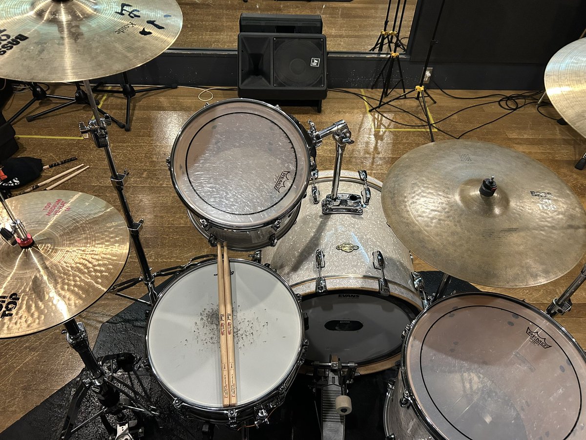 fp_710's tweet image. ええ汗かいたわ♪😆🥁
#個人練習 #Drum #BassOnTop