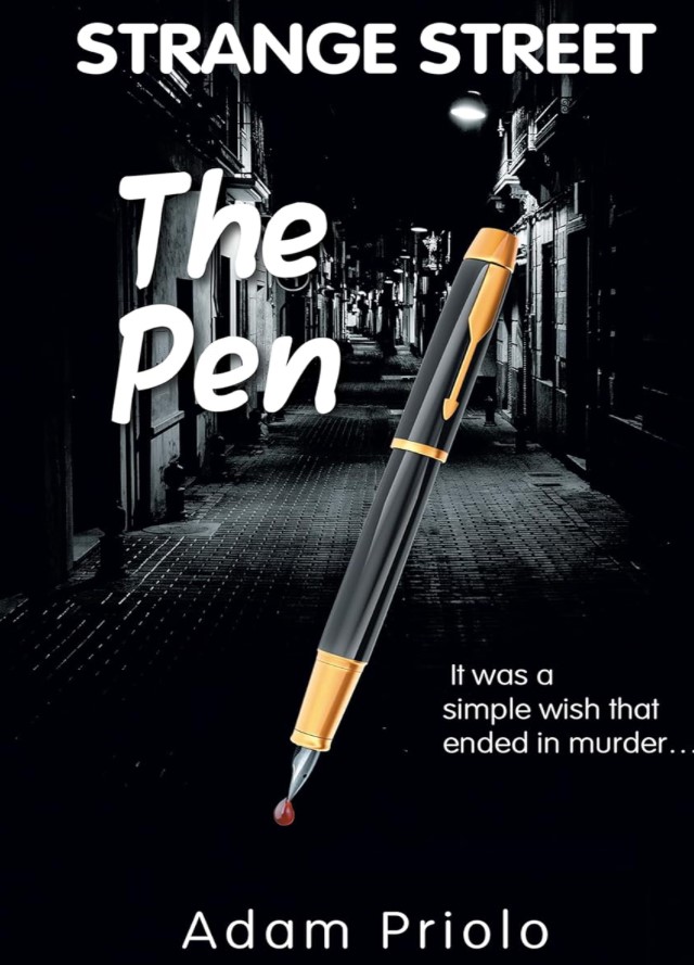 Adam_Priolo's tweet photo. @StephWinter1289 Hello fellow R.L. Stine fan! My new STRANGE STREET novel, The Pen, has just been published. For more info visit my author website at https://t.co/iXqf7AbU0t. https://t.co/ArhhfrjEhu