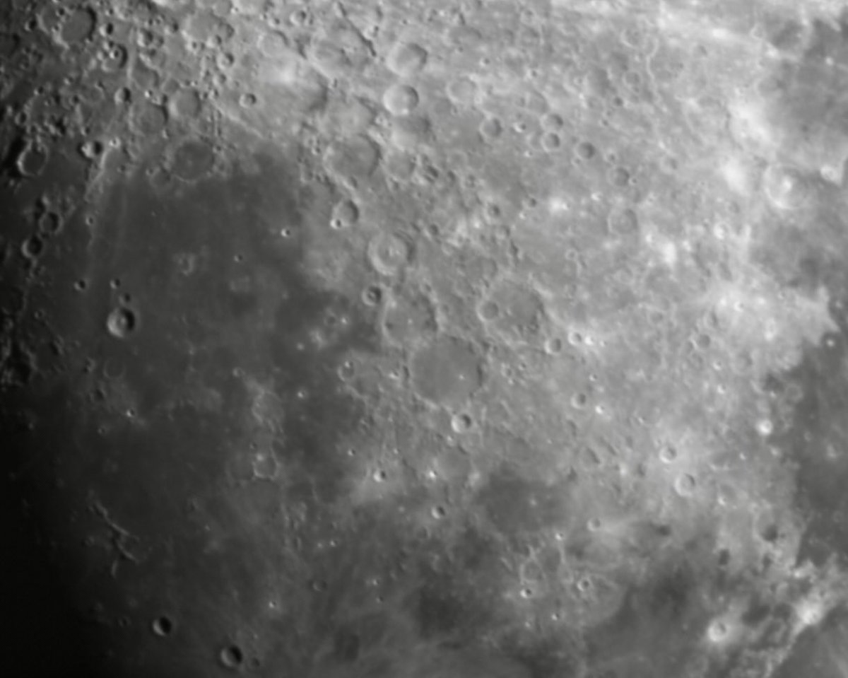 Today’s Moon. Taken from my backyard observatory using an Explore Scientific ED127 APO refractor and a ZWO ASI120mm camera. #space #astronomy #NasaSSA