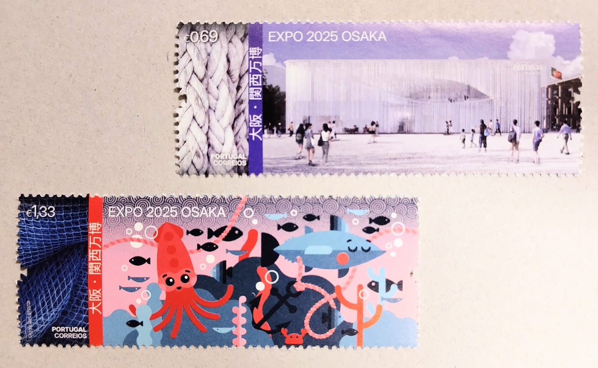 2025年に入手した印象深い切手を振り返り。同年に開催された大阪・関西