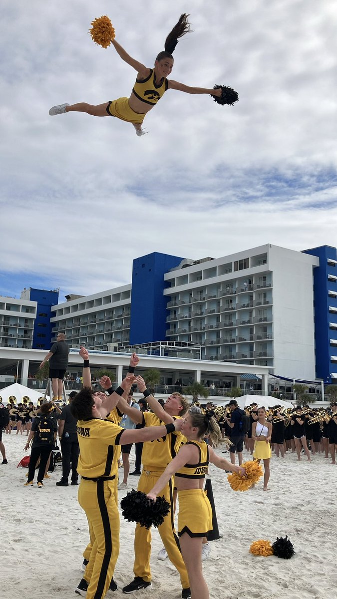 Pictures from <a href="/ReliaQuestBowl/">ReliaQuest Bowl</a> Beach Day #GoHawks <a href="/uiowa/">University of Iowa</a> <a href="/TheIowaHawkeyes/">The Iowa Hawkeyes</a>