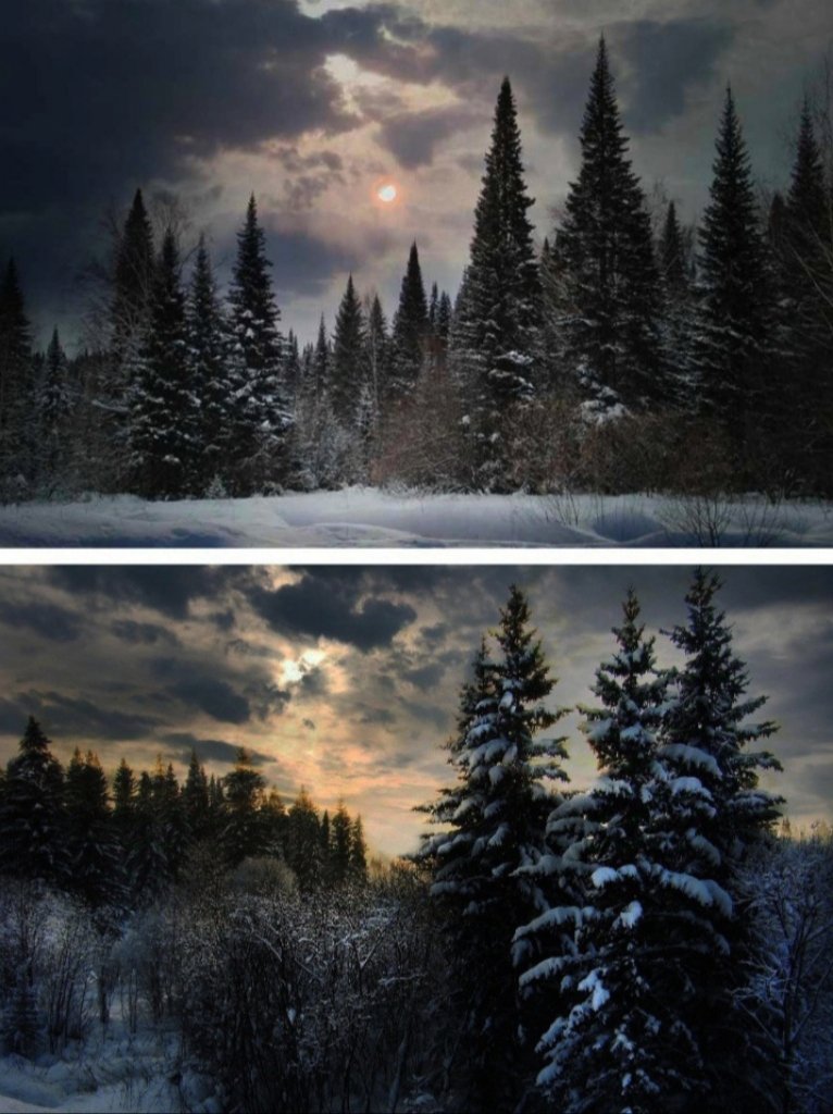 У нас подморозило опять, -22, облачность, иногда выглядывает Луна, неполный диск пока, но светит уже прилично. Погода радует перед Новым годом, настоящая, уральская.
Доброе утро, друзья! Кто работает - хорошего завершения рабочего года! 
😉✌✊