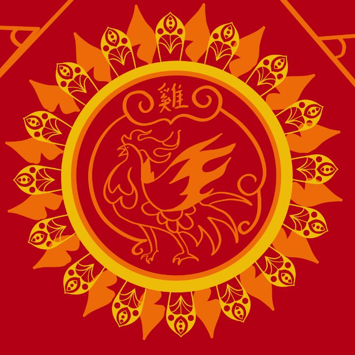 Art of the Day! "Year of the Rooster". Buy at: ArtPal.com/taneugene934?i…