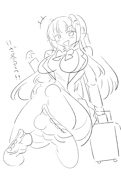 5分ゆばすちゃん
#朝めびわ絵 #オリジナル 