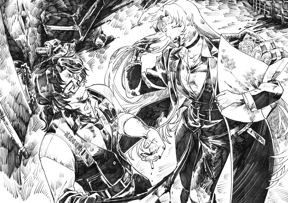 harumikote's tweet image. #LimbusCompany 
グレゴールとロージャ