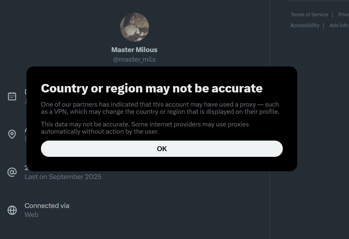 BayouBomber's tweet image. Tho given that you're a parody account made just this year using a VPN, It's right to assume you're just a fake account looking to stir the pot.