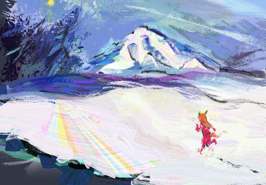 merrodi's tweet image. these girls sure do run a lot boy howdy #umamusume