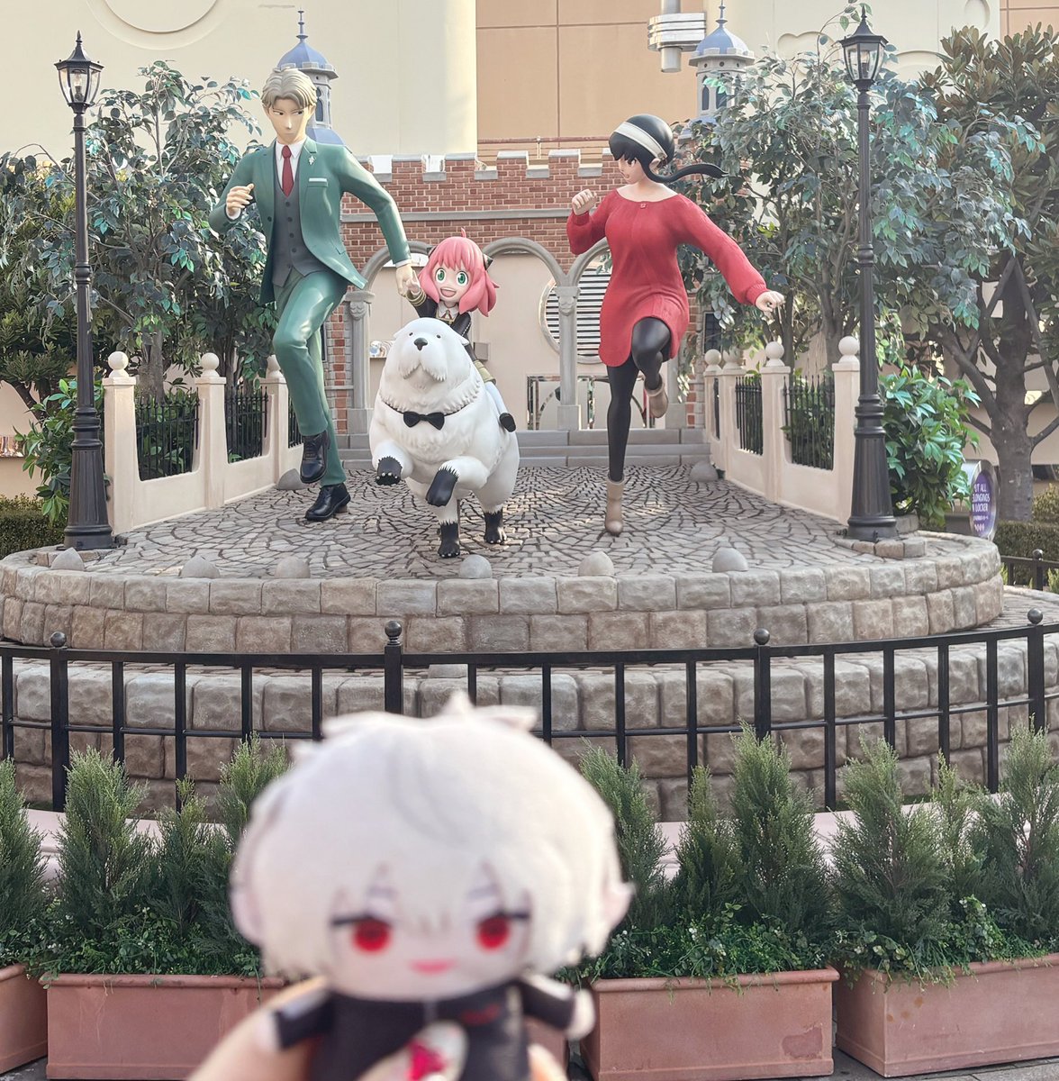 本日かなり早起きしてユニバに来ています🎶ぱぺも一緒です🎶(しぃしぃも居ます)